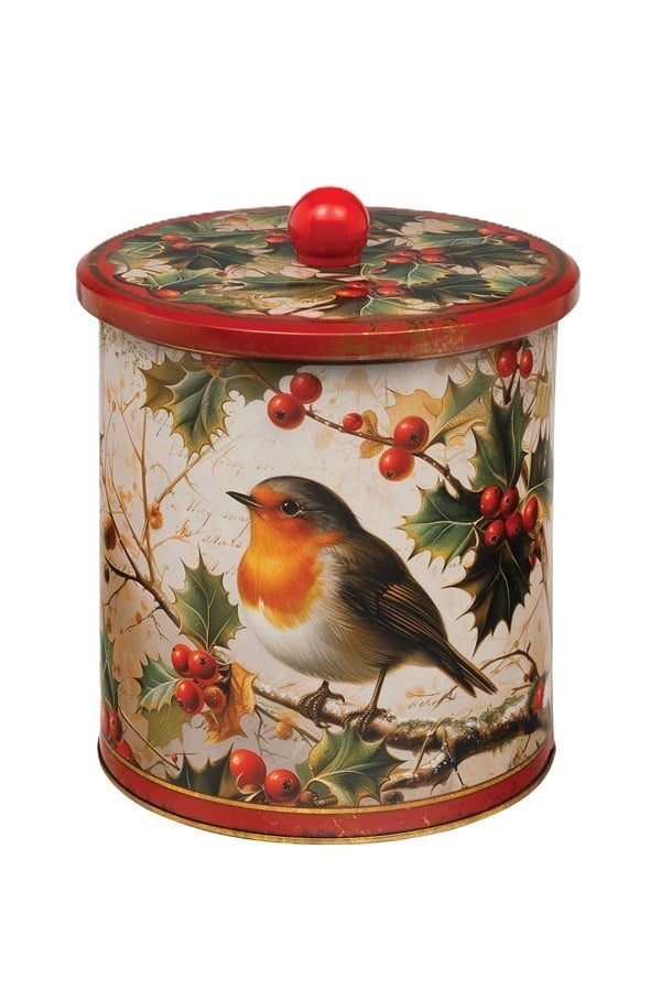Blechdose 'Rotkehlchen '