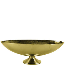 Laden Sie das Bild in den Galerie-Viewer, Alu-Jardiniere auf Fuß &#39;Silvio&#39;, gold mittel