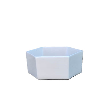 Schale 'Esagono' creme gr.