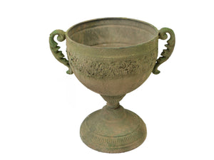 Metall-Pokal-Schale grün