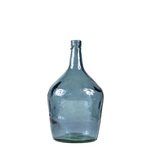 Ballon-Glas-Vase blau 2l, klein
