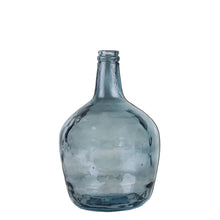 Laden Sie das Bild in den Galerie-Viewer, Ballon-Glas-Vase blau 4l, mittelgroß