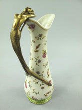 Laden Sie das Bild in den Galerie-Viewer, Porzellan-Vase &#39;Jugendstil&#39; Rose