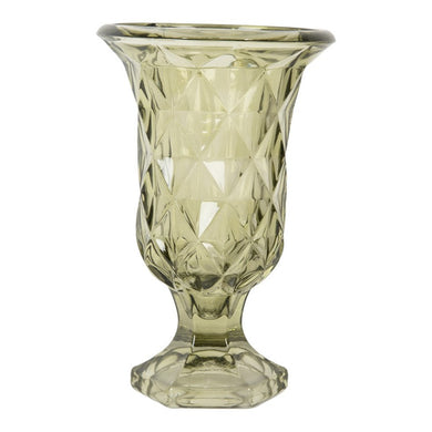 Glas-Vase lindgrün