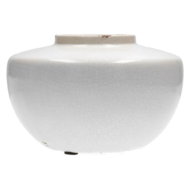 Vase 'Atlanta' creme klein