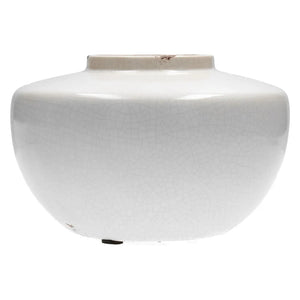 Vase 'Atlanta' creme klein