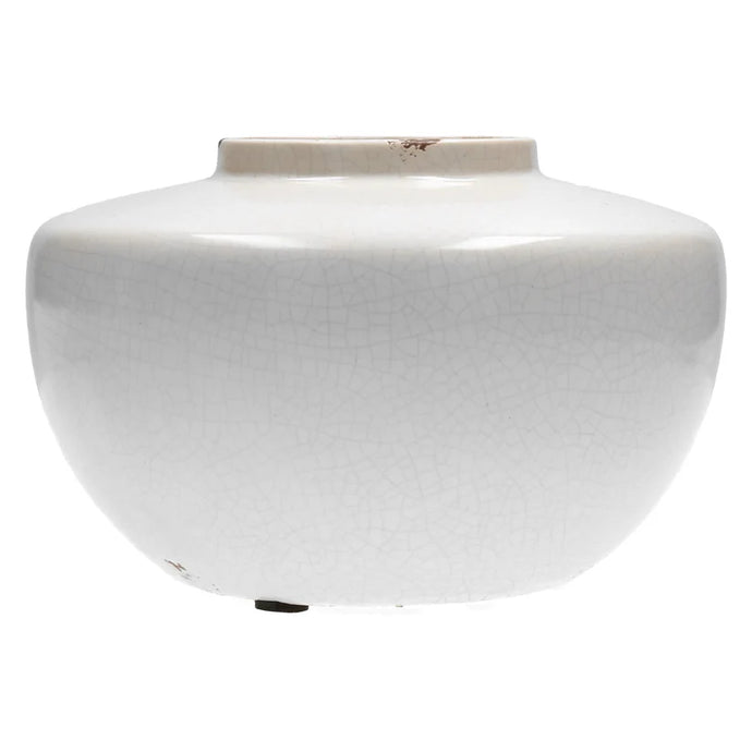 Vase 'Atlanta' creme klein