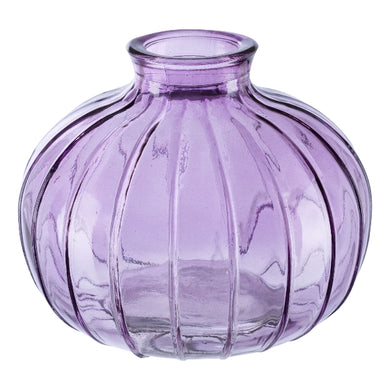 Glas-Vase 'Jil' violett
