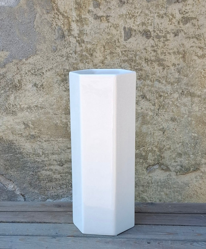 Vase 'Esagono'  creme