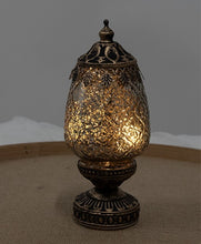 Laden Sie das Bild in den Galerie-Viewer, LED Licht &#39;Marakesch&#39; braun-gold gr.