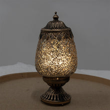 Laden Sie das Bild in den Galerie-Viewer, LED Licht &#39;Marakesch&#39; kl. braun-gold