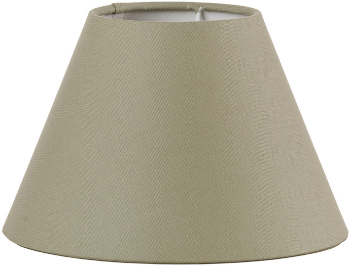 Schirm 'Cotton' taupe rund