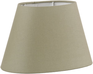 Schirm 'Cotton' taupe oval