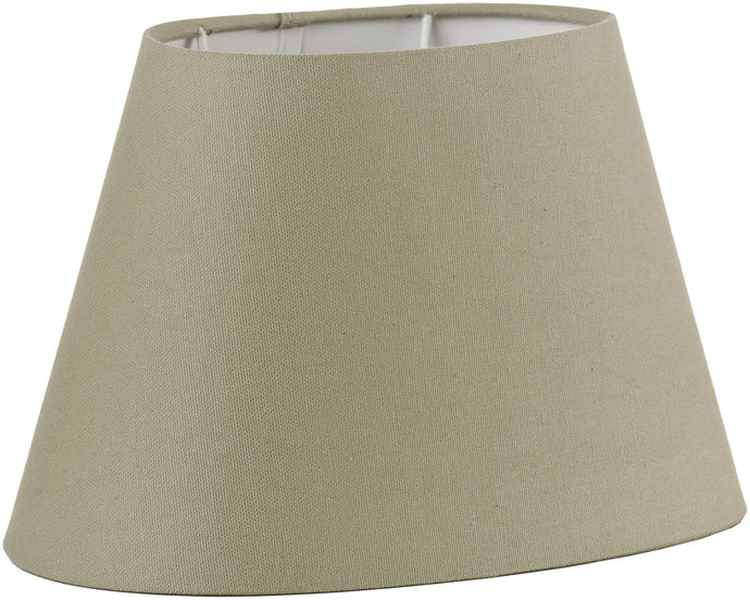 Schirm 'Cotton' taupe oval