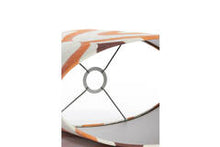 Laden Sie das Bild in den Galerie-Viewer, Lampenschirm &#39;Cookie&#39;  creme-orange, oval