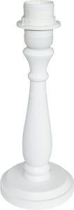 Lampenfuß 'Tina' weiß