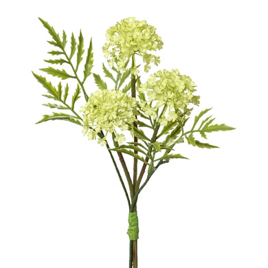 Schneeball-Bouquet crme- grün