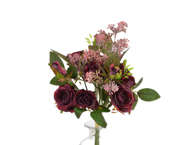 Rosen-Mix-Bündel, burgund