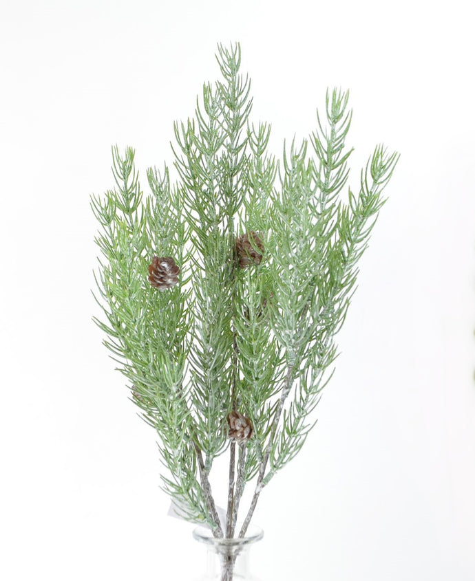 Fichten-Zweig mit Zapfen x 4