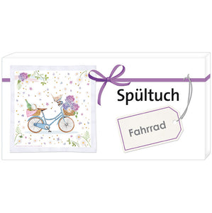 Spültuch 'Fahrrad'