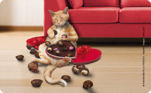 Brettchen 'Naschkatze'
