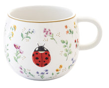 Laden Sie das Bild in den Galerie-Viewer, Tasse 'Fancy Garden Marienkäfer'