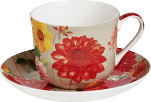 Jumbo-Tasse 'Dahlia-Linen'