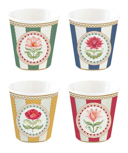 Espresso-Becher 'Flowery' grün