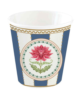 Espresso-Becher 'Flowery' blau