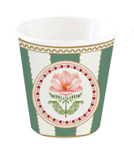 Laden Sie das Bild in den Galerie-Viewer, Espresso-Becher &#39;Flowery&#39; grün