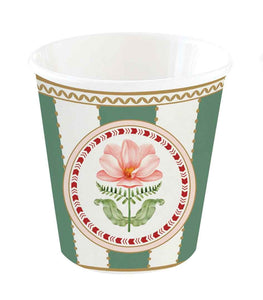 Espresso-Becher 'Flowery' grün