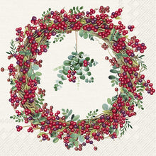 Laden Sie das Bild in den Galerie-Viewer, Cocktail-Serv. 'Berry Wreath'