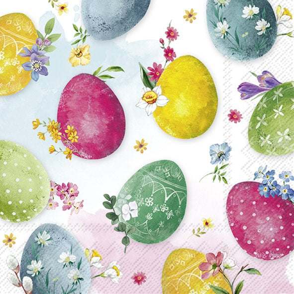 Cocktail-Serv. 'Eggs Painting'