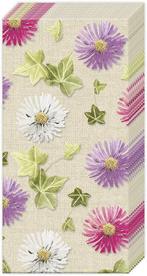 Taschentücher 'Autumn Asters' linen