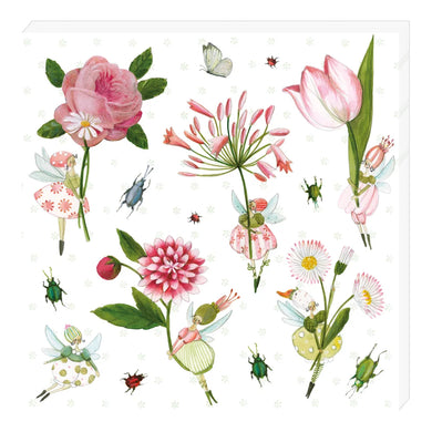 Lunch-Servietten 'Blumenelfen'