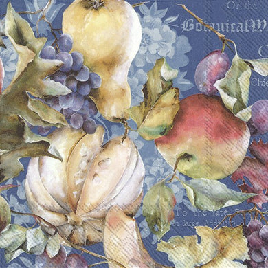 Lunch-Serv. 'Frutos de la Catrina' dark blue