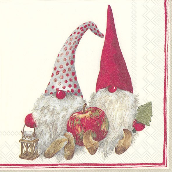 Cocktail-Serv. 'Friendly Tomte'