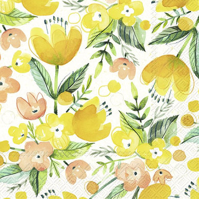 Cocktail-Serv. 'All about yellow'