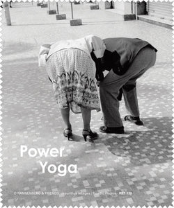 Brillenputztuch 'Power Yoga'
