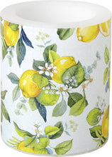 Laden Sie das Bild in den Galerie-Viewer, Windlicht &#39;Lemon Wreath&#39; mint