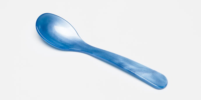 Eierlöffel blau