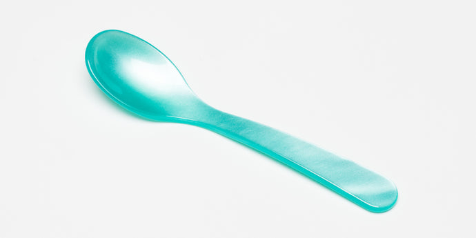 Eierlöffel türkis