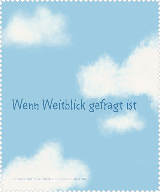 Brillenputztuch 'Weitblick'
