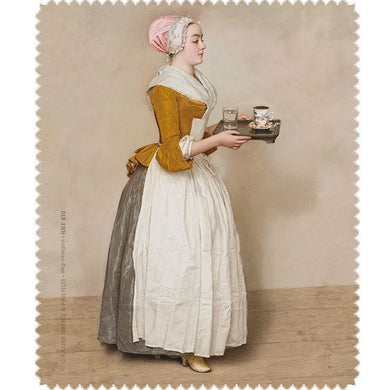 Brillenputztuch 'Das Schokoladenmädchen'