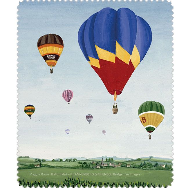 Brillenputztuch 'Ballonfahrt'