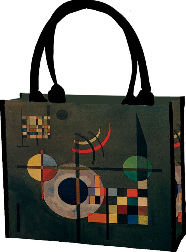 Einkaufs-Tasche 'Gegengewichte' Kandinsky