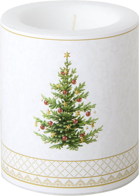 Windlicht  'Classic Christmas Tree' gold