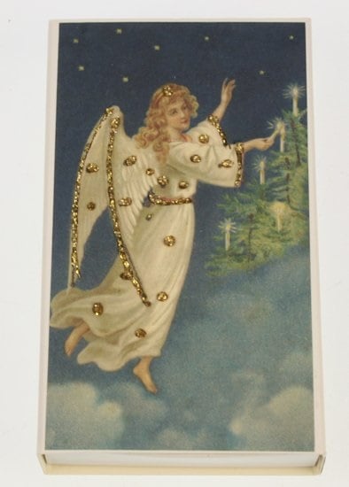 Streichholzer 'Engel mit Kerzen '