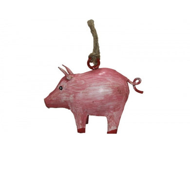 Rosa Schweinchen zum Hängen