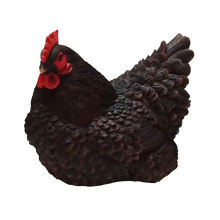 Laden Sie das Bild in den Galerie-Viewer, Huhn 'Else' schwarz